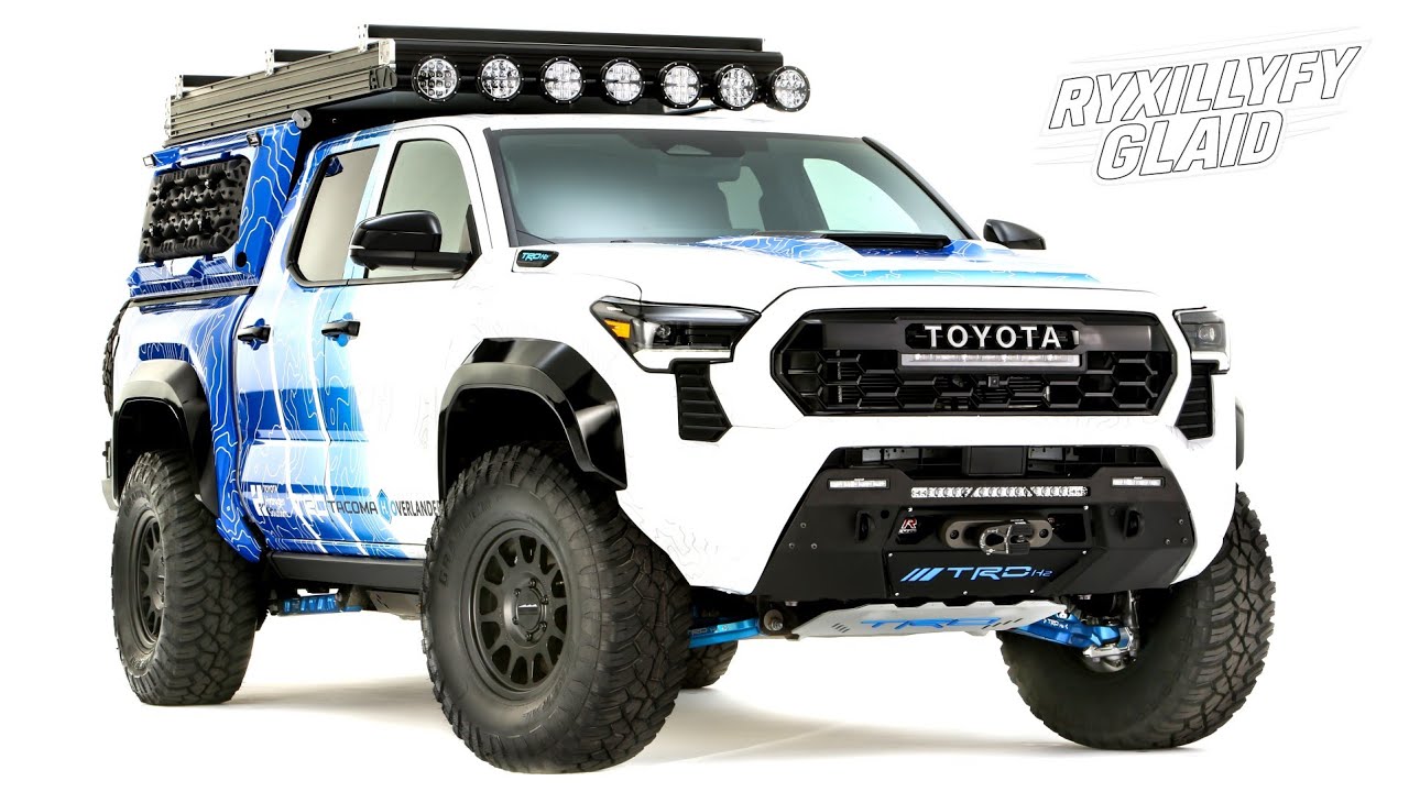 Toyota Tacoma H2-Overlander Concept – 547HP Hydrogen Fuel Cell Adventure Truck | SEMA 2025