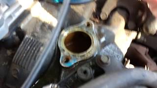 fixing thermostat gasket leaking issue