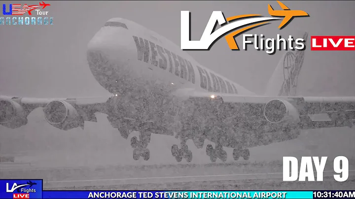 🔴LIVE ANCHORAGE (ANC) TED STEVEN'S INTERNATIONAL AIRPORT | ALASKA PLANE SPOTTING | February 27, 2025