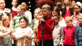 Queen of all saints school Christmas program 2018