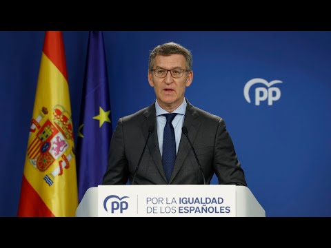 En directo: Feijoo comparece tras saber que Sánchez continúa como presidente del Gobierno