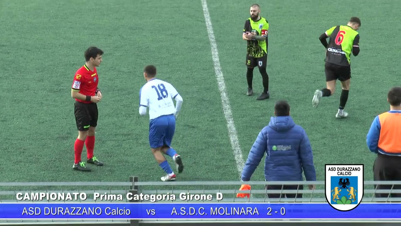 ASD DURAZZANO CALCIO  ASDC MOLINARA   2   0    del 25 01 2026