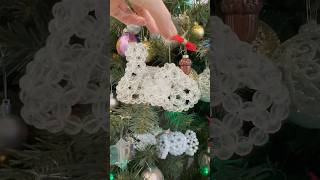 Шапочки из бусин на ёлку #evgeniatrushhandmade #сумкиизбусин #beadwork #елочныеукрашения