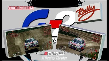Gran Turismo 2 Rally Mode - PSX MiSTer FPGA Core - PlayStation 1 Game Footage
