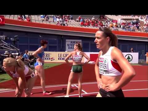 263 Elin Westerlund to Fall 100m Hurdles HD European Athletics Championships Amsterdam 2016