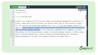 Overleaf Tips The Comments Feature