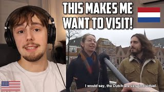 American Reacts to "What are Dutch People Like?"