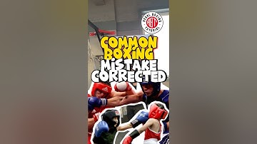 Common boxing mistake corrected #boxing #boxingtips #boxingtutorial #learnboxing #boxingtechnique