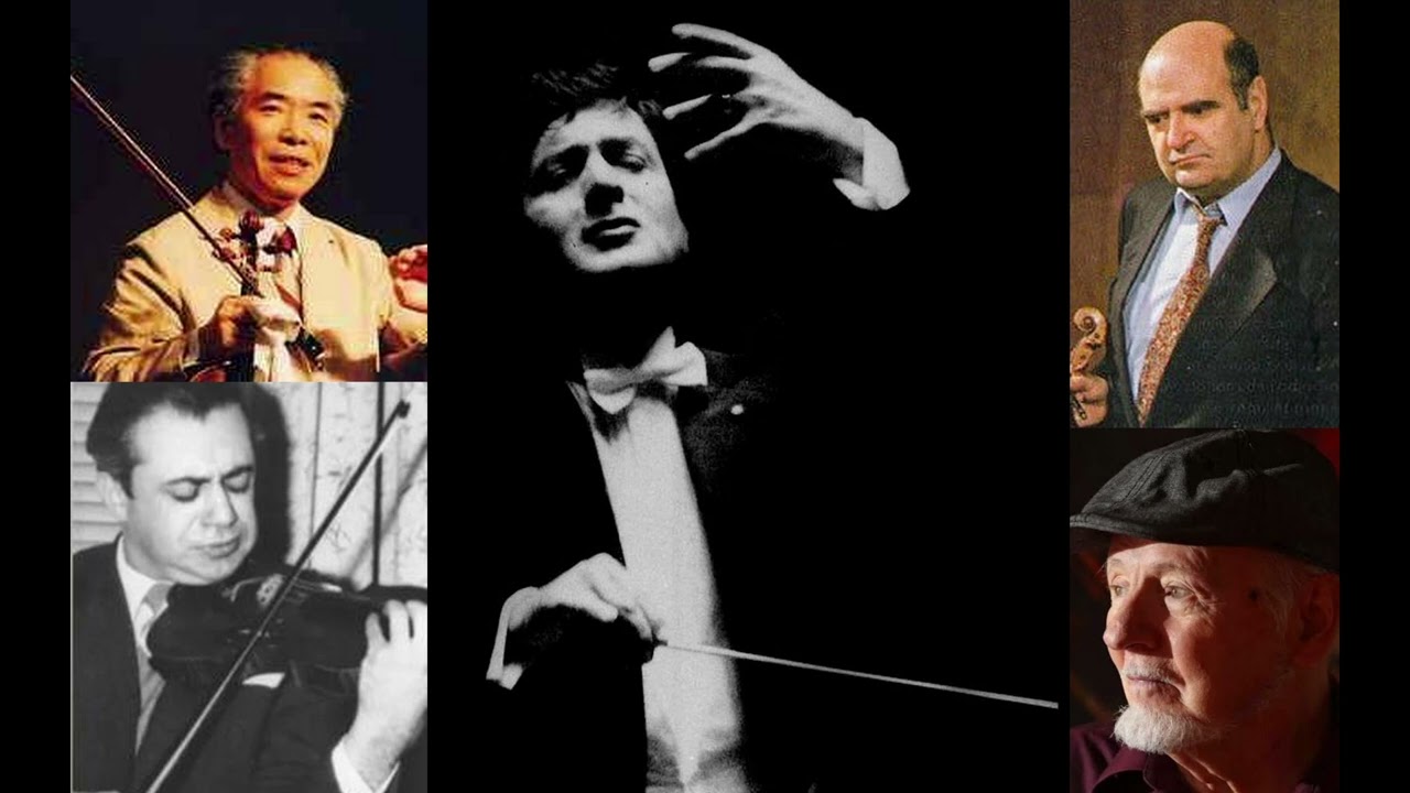 Michael Colgrass: "Concertmasters" Concerto for 3 violins and orchestra (K.Toyoda, H.Maile, A.Labko)