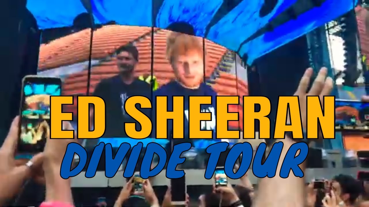 Ed Sheeran - Castle On The Hill / DIVIDE TOUR (Live in Milan)