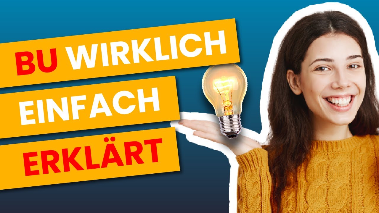 Berufsunfahigkeitsversicherung Einfach Erklart Bu Erklart Bu Alles Richtig Machen Youtube