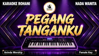 Download lagu KARAOKE ROHANI | Pegang Tanganku – Nada Wanita | Christian Worship Karaoke Female Key