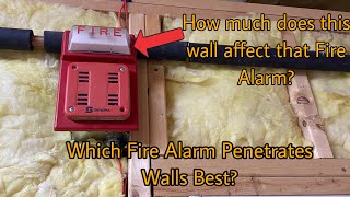 Which Fire Alarm Penetrates Walls Best? How do Walls affect the Noise Level of Fire Alarms?