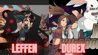 Guilty Gear Strive 2 0 Leffen Zato VS Durex Jam High Level Gameplay