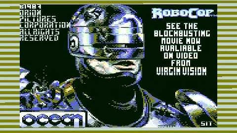Robocop (HQ)- Ocean Software - C64 Commodore 64 game loading music