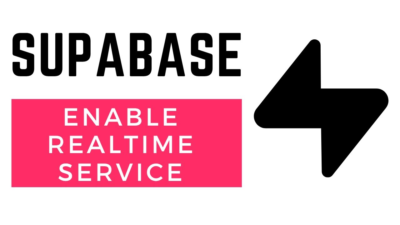 How To Enable Realtime Service In Supabase (Very Easy) - YouTube