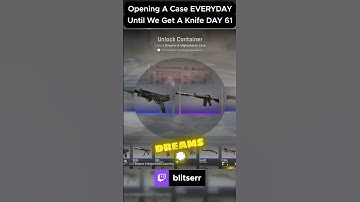 Opening A Case EVERYDAY Until We Get A Knife - Day 61 #shorts