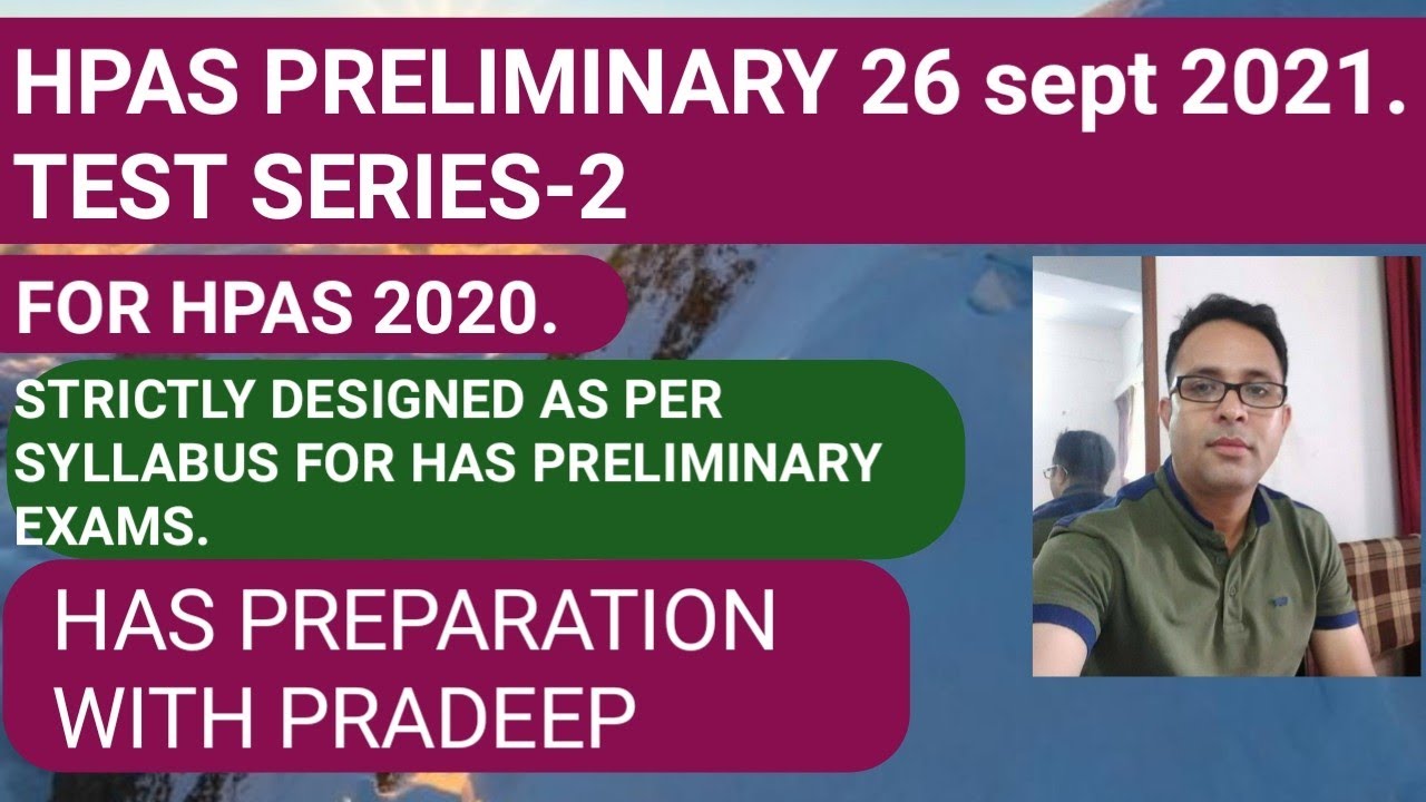 HPAS 26 SEPT 2021 TEST SERIES-02.