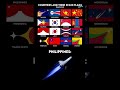 Countries And Their Space Flags Part-6  (Asean + East Asia)