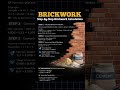 Brickwork Calculation Step-by-Step | Cement &amp; Sand Quantity #civilengineering #construction #shorts