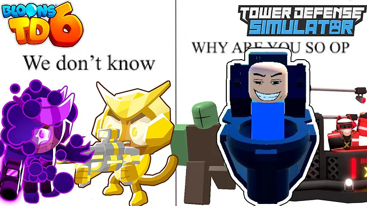 BTD6 TOWERS MEET ALL ? ROBLOX TD TOWERS