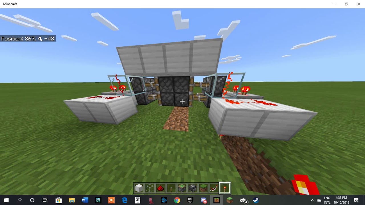 Jeb Door minecraft Bedrock YouTube