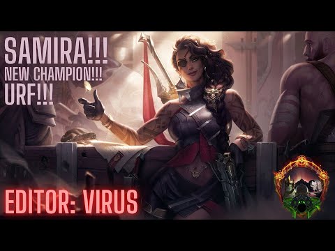 SAMIRA NEW CHAMPION! | URF !! | LEAGUE OF LEGENDS | ქართულად !!
