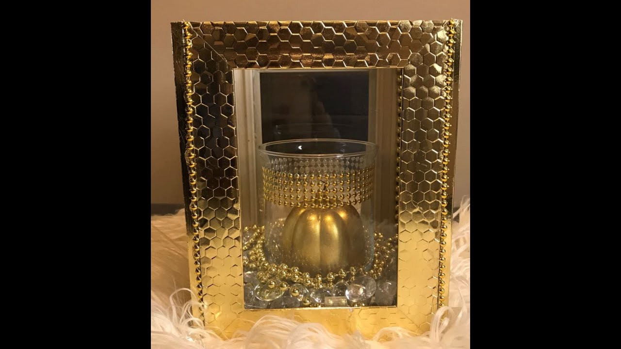DIY Gold Lantern diys dollartree dollartreecrafts lantern YouTube