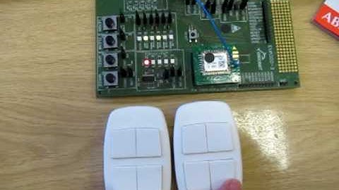 EnOcean four channel operation, TCM 300