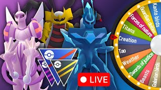 LIVE LEGENDARY TRIO ROULETTE IN THE GO BATTLE LEAGUE!