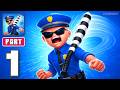 Crazy Police: Smash The Cops - Gameplay Walkthrough Part 1 - Outrun The Law (iOS, Android)