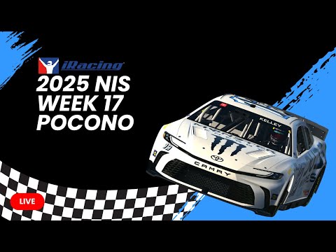 LIVE: Week 17 - 2025 iRacing NIS Pocono