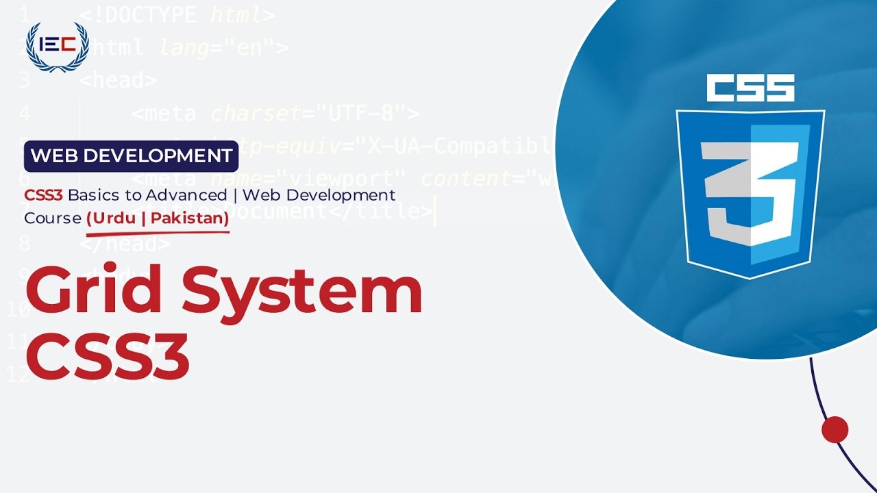 CSS Grid System Explained | Modern Website Layout Tutorial (Pakistan ...
