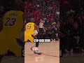 LeBron James with a COLD step-back #NBAPlayoffs #Lakers