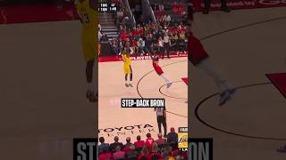 LeBron James with a COLD step-back #NBAPlayoffs #Lakers