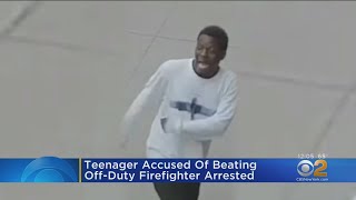 Teenager Accused Of Beating Off-Duty Firefighter Arrested