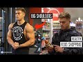 HEALTHY FOOD SHOPPING FOR FAT LOSS | BIG SHOULDER WORKOUT