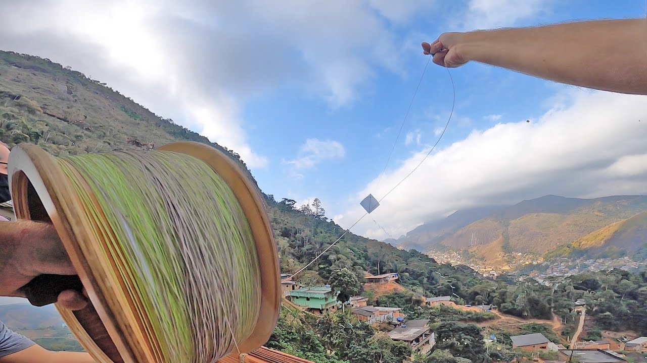 Carretilha na mão, Linha no Dedo e Pipa no Céu, Nova Quebrada das Pipas