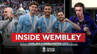 Manchester City defeat Chelsea to win the FA Cup! 🏆 | Inside Wembley | Emirates FA Cup