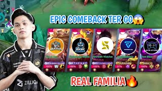Download lagu MATCH SERU‼️🥶 STRATEGI SKYLAR NABRAK PARTYAN JURAGAN RAPS EL KUNYUK 😱 - Mobile Legends