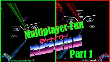 Synth Riders VR | Multiplayer | Playing Multiplayer For Fun | Score Smashing | PART 1
