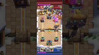 Well that was clean #clashroyale #giant #elonmusk #evolution #witch #fireball #zap #sniping #laugh