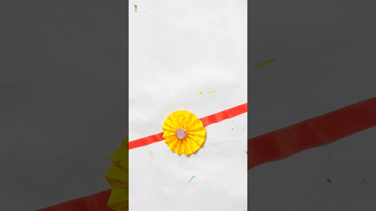 DIY Paper Making Rakhi for kids || Rakshabandhan Craft ideas || 