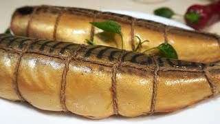 картинка: Как приготовить копченую скумбрию дома 🐟 без оборудования и химии, получается невероятно вкусно!