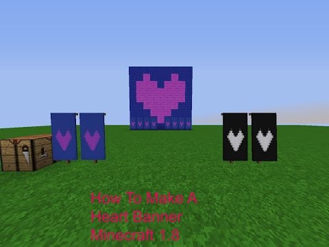 [Full Download] Minecraft How To Make Huahwis Banner Heart 