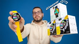 Kieslect Kr 2 + Giveaway - افضل ساعة ذكية دائرية جربت لحد الساعة