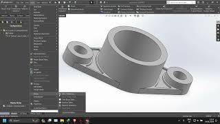 solidworks CSWP/CSWA exam practice section B problem 3