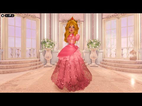 princess peach dress to impress in , #dresstoimpress #roblox #dti #reels #princesspeach  How to Make PRINCESS