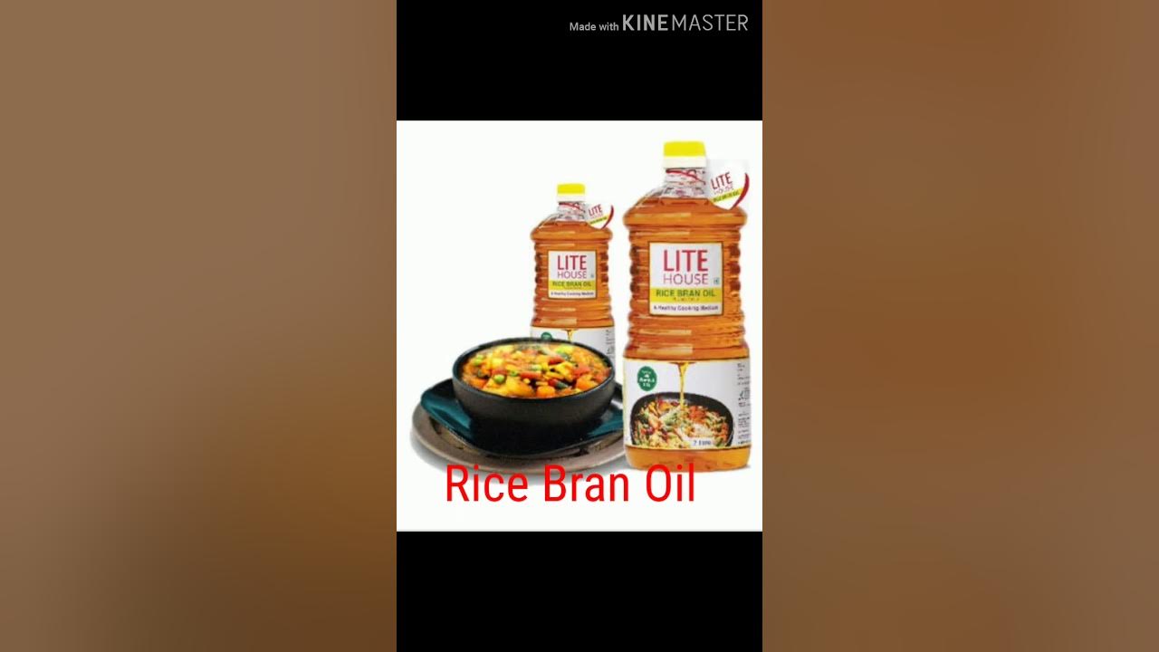 Rice Bran Oil Health Benefits Success the Journey YouTube