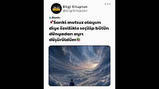 Bazen Kaderin Cilvesi Oluyor Böyle Sözler Üzelsöz Intı Intıları